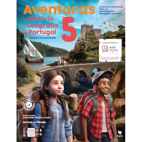 9789724758695 - Aventuras na HGP 5 - História e Geografia de Portugal - Manual do Aluno 9789724758695 - Aventuras na HGP 5 - História e Geografia de Portugal - Manual do Aluno