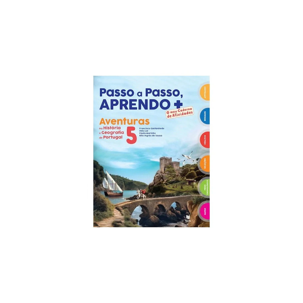 9789724758701 - Aventuras na HGP 5 - História e Geografia de Portugal - Caderno de Atividades