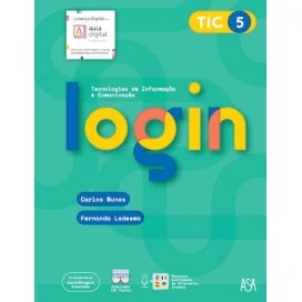 9789892360096 - Login 5 - Tecnologias da Informação e Comunicação - Manual do Aluno