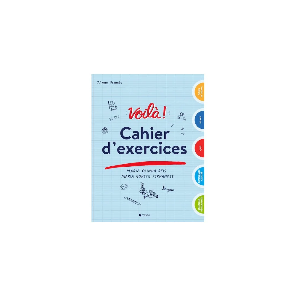 9789724755977 - Voilà! 7 - Francês - Caderno de Atividades