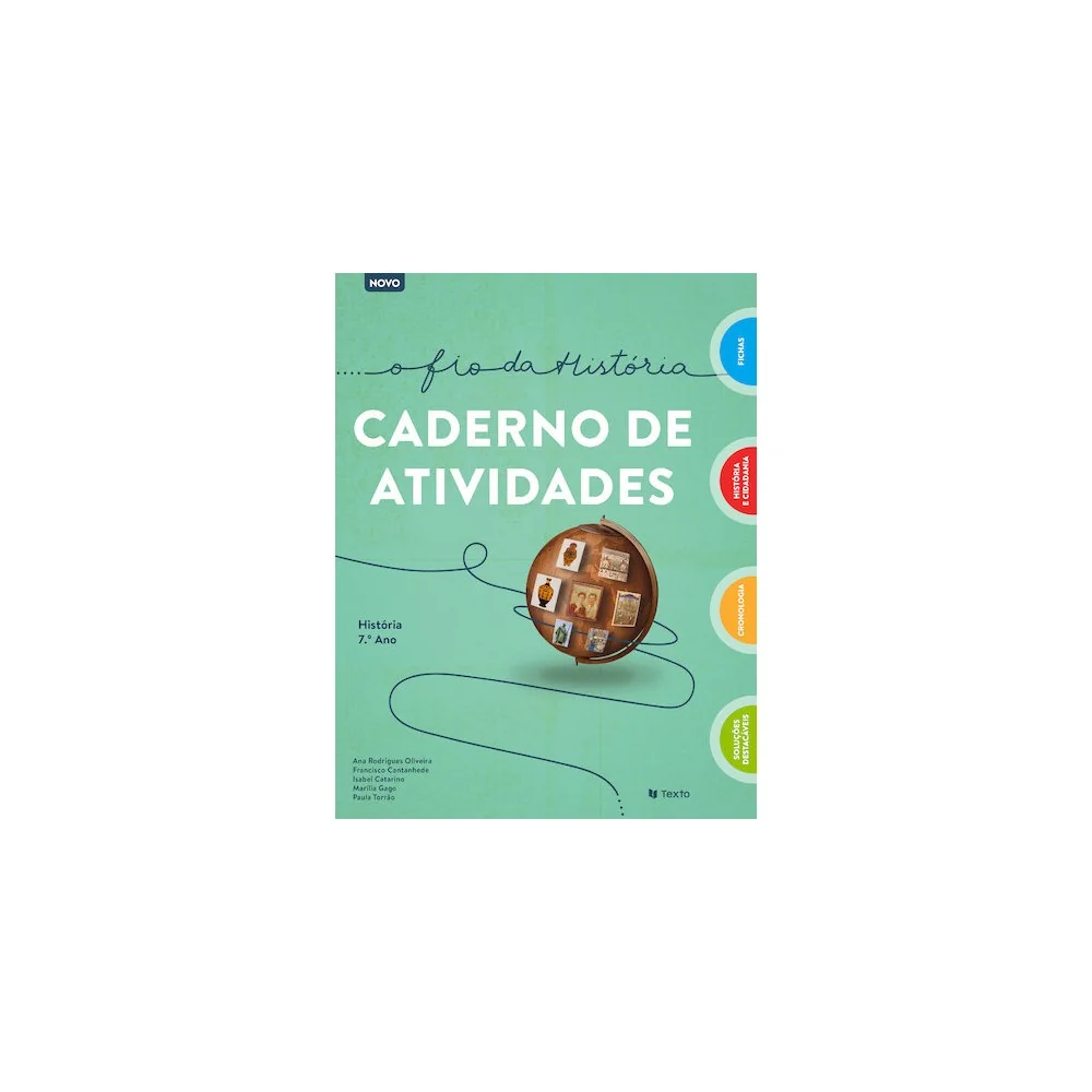 9789724756110 - Fio da História 7 História - Caderno de Atividades