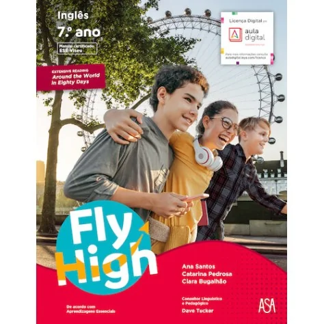 9789892349954 - Fly High 7 - Inglês - Manual do Aluno