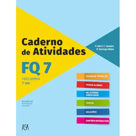 9789892349817 - FQ 7 - Físico-Química - Caderno de Atividades 9789892349817 - FQ 7 - Físico-Química - Caderno de Atividades
