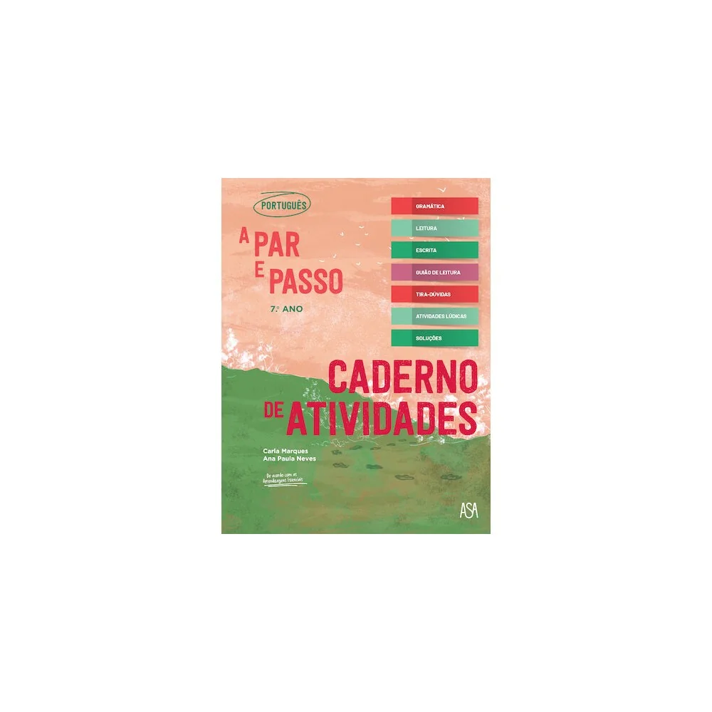 9789892349923 - A par e passo - Português - Caderno de Atividades