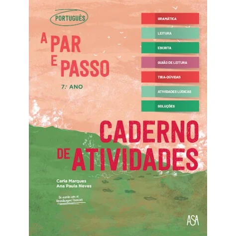9789892349923 - A par e passo - Português - Caderno de Atividades 9789892349923 - A par e passo - Português - Caderno de Atividades