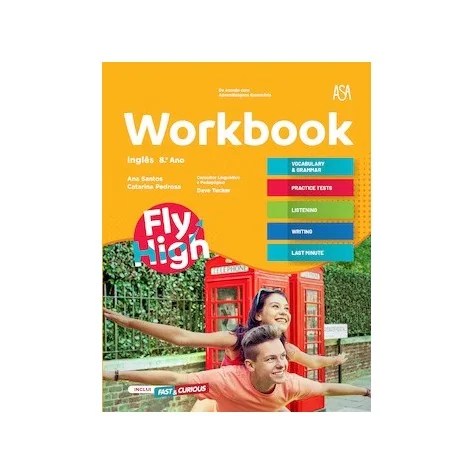 9789892352886 - Fly High 8 - Inglês - Caderno de Atividades 9789892352886 - Fly High 8 - Inglês - Caderno de Atividades