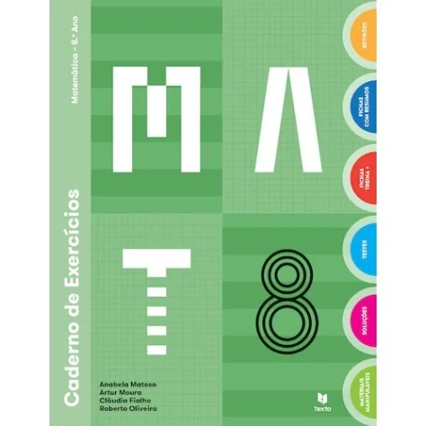 9789724757698 - MAT 8 - Matemática - Caderno de Atividades 9789724757698 - MAT 8 - Matemática - Caderno de Atividades