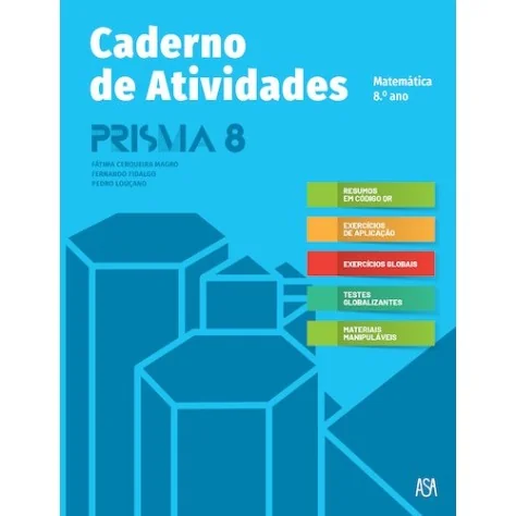 9789892356457 - Prisma 8 - Matemática - Caderno de Atividades 9789892356457 - Prisma 8 - Matemática - Caderno de Atividades