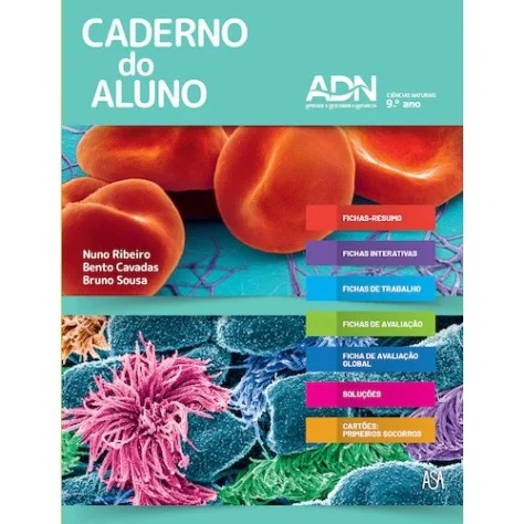 9789892356501 - ADN 9 - Ciências Naturais - Caderno de Atividades 9789892356501 - ADN 9 - Ciências Naturais - Caderno de Atividades
