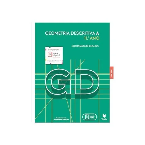 9789724757193 - GD 11 - Geometria Descritiva A - Manual do Aluno