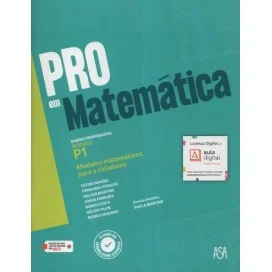 9789892360263 - Pro em Matemática - Módulos P1