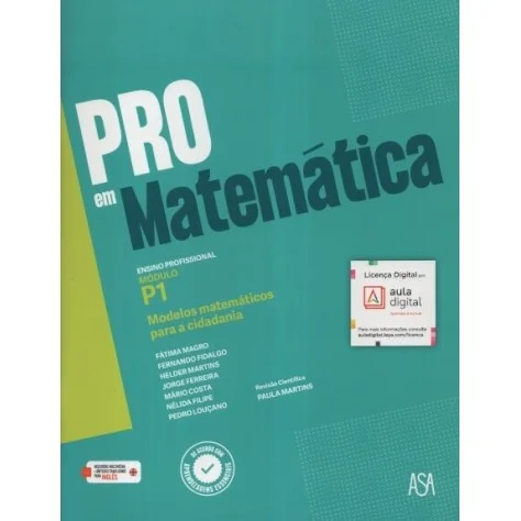 9789892360263 - Pro em Matemática - Módulos P1 9789892360263 - Pro em Matemática - Módulos P1