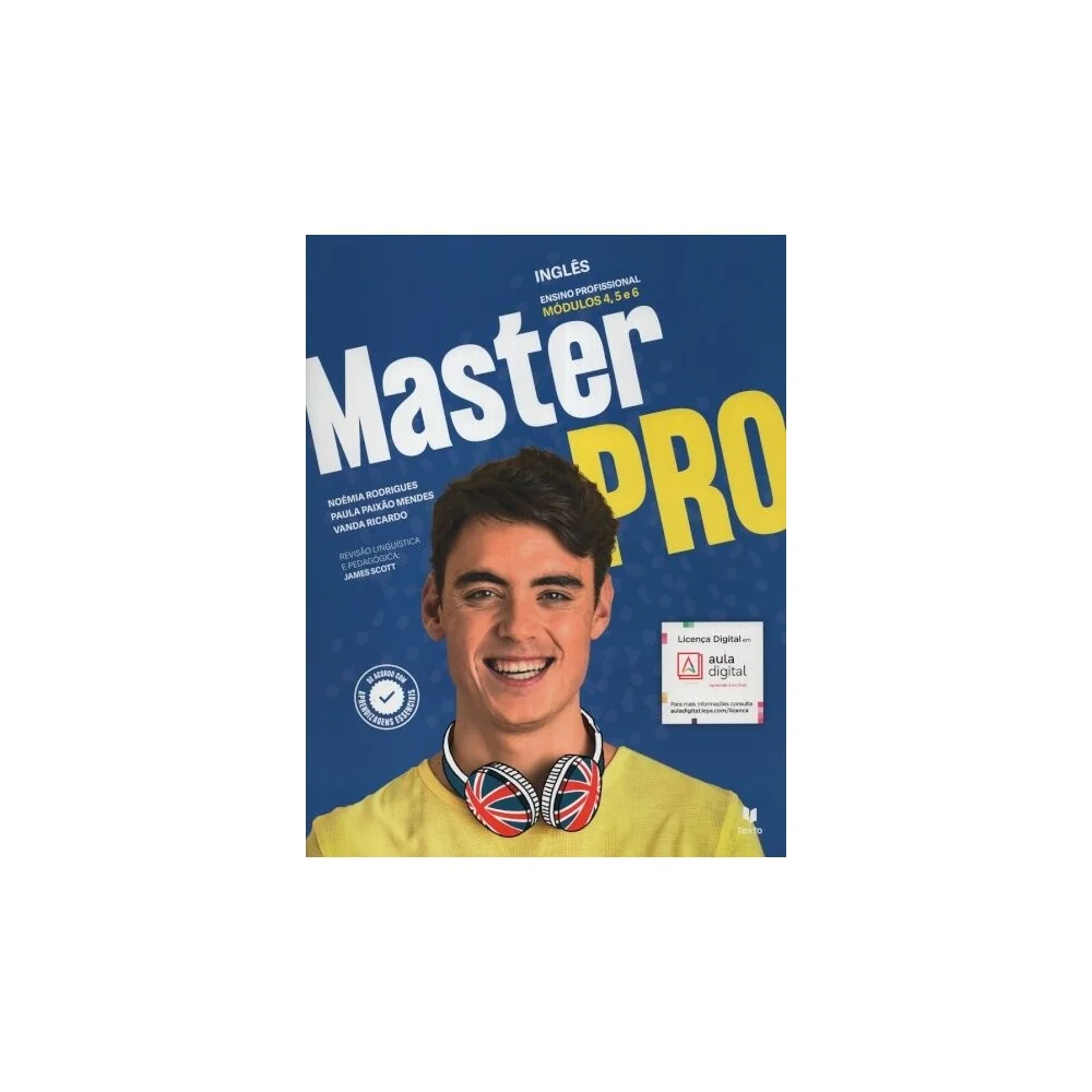 9789724758978 - Master PRO - Inglês - Módulos 4/5/6 Manual