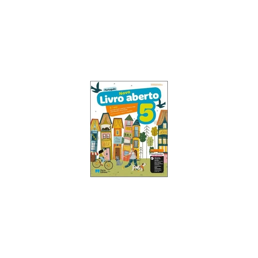 9789720200167 - Novo Livro aberto 5 - Português - Manual do Aluno
