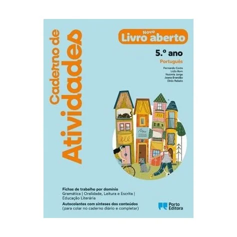 9789720200198 - Novo Livro aberto 5 - Português - Caderno de Atividades 9789720200198 - Novo Livro aberto 5 - Português - Caderno de Atividades