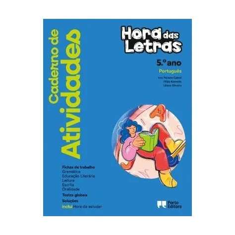 9789720200228 - Hora das Letras 5 - Português - Caderno de Atividades/Hora de estudar
