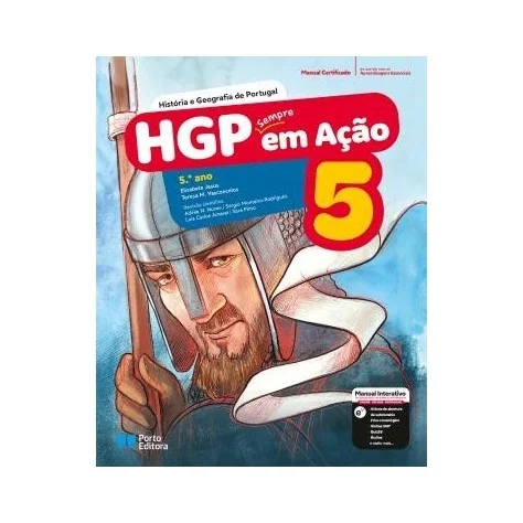 9789720204233 - HGP Sempre em Ação 5 - História e Geografia de Portugal - Manual do Aluno