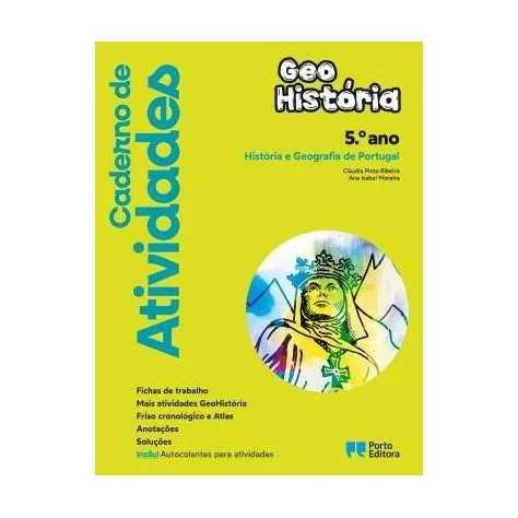 9789720204301 - GeoHistória 5 - História e Geografia de Portugal - Caderno de Atividades 9789720204301 - GeoHistória 5 - História e Geografia de Portugal - Caderno de Atividades
