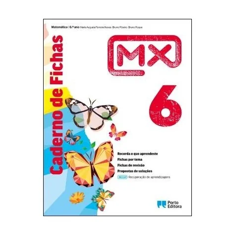 9789720206961 - MX 6 - Matemática - Caderno de Atividades/Recuperação de Aprendizagens 9789720206961 - MX 6 - Matemática - Caderno de Atividades/Recuperação de Aprendizagens