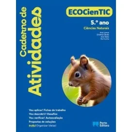 9789720206985 - ECOCienTIC 5 - Ciências Naturais - Caderno de Atividades/Organizar ideias!