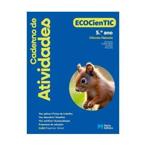 9789720206985 - ECOCienTIC 5 - Ciências Naturais - Caderno de Atividades/Organizar ideias! 9789720206985 - ECOCienTIC 5 - Ciências Naturais - Caderno de Atividades/Organizar ideias!