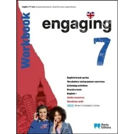 9789720316158 - Engaging 7 - Inglês - Workbook - Caderno de Atividades