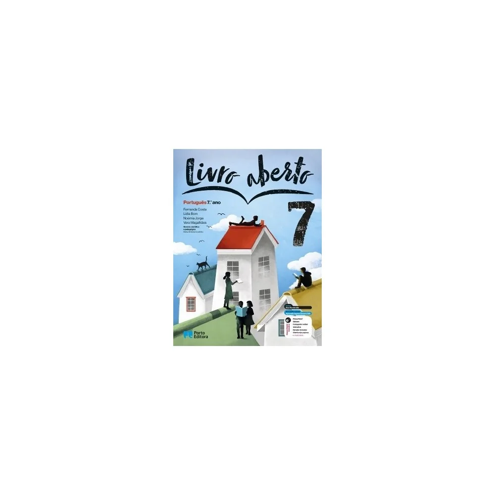 9789720317292 - Livro aberto 7 - Português - Manual do Aluno