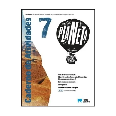 9789720320841 - PLANETA 7 - Geografia - Caderno de Atividades 9789720320841 - PLANETA 7 - Geografia - Caderno de Atividades