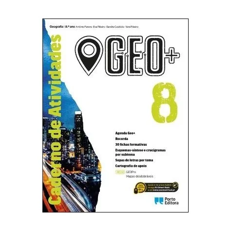 9789720320865 - GEO+ 8 - Geografia - Caderno de Atividades/GEOPro 9789720320865 - GEO+ 8 - Geografia - Caderno de Atividades/GEOPro