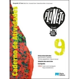 9789720320933 - PLANETA 9 - Geografia - Caderno de Atividades/Caderno de Investigação