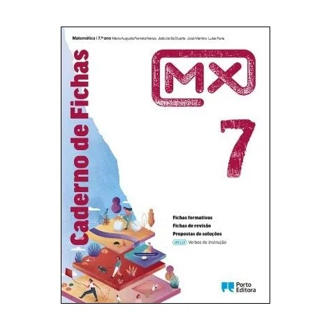 9789720327413 - MX 7 - Matemática - Verbos de instrução/Caderno de Atividades 9789720327413 - MX 7 - Matemática - Verbos de instrução/Caderno de Atividades