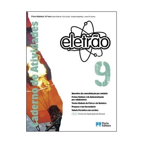 9789720328748 - Eletrão 9 - Físico-Química - Caderno de Atividades/Fichas de Exploração do Manual 9789720328748 - Eletrão 9 - Físico-Química - Caderno de Atividades/Fichas de Exploração do Manual