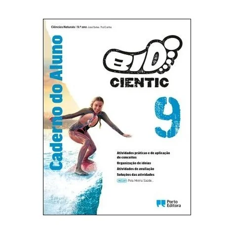 9789720329554 - BIOCienTIC 9 - Ciências Naturais - Caderno de Atividades/Pela Minha Saúde...