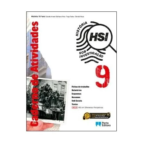 9789720330123 - HSI: História Sob Investigação 9 - Caderno de Atividades/HSI em Diferentes Perspetivas 9789720330123 - HSI: História Sob Investigação 9 - Caderno de Atividades/HSI em Diferentes Perspetivas