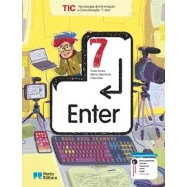 9789720336088 - Enter 7 - Tecnologias de Informação e Comunicação - Manual do Aluno