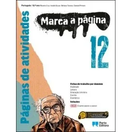 9789720401533 - Marca a página 12 - Português - Páginas de atividades/Exame passo a passo - Caderno de Atividades