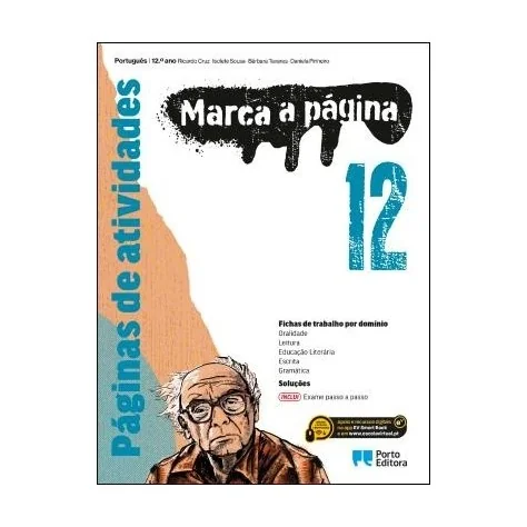 9789720401533 - Marca a página 12 - Português - Páginas de atividades/Exame passo a passo - Caderno de Atividades 9789720401533 - Marca a página 12 - Português - Páginas de atividades/Exame passo a passo - Caderno de Atividades