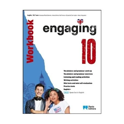 9789720404091 - Engaging 10 - Inglês - Workbook - Caderno de Atividades 9789720404091 - Engaging 10 - Inglês - Workbook - Caderno de Atividades