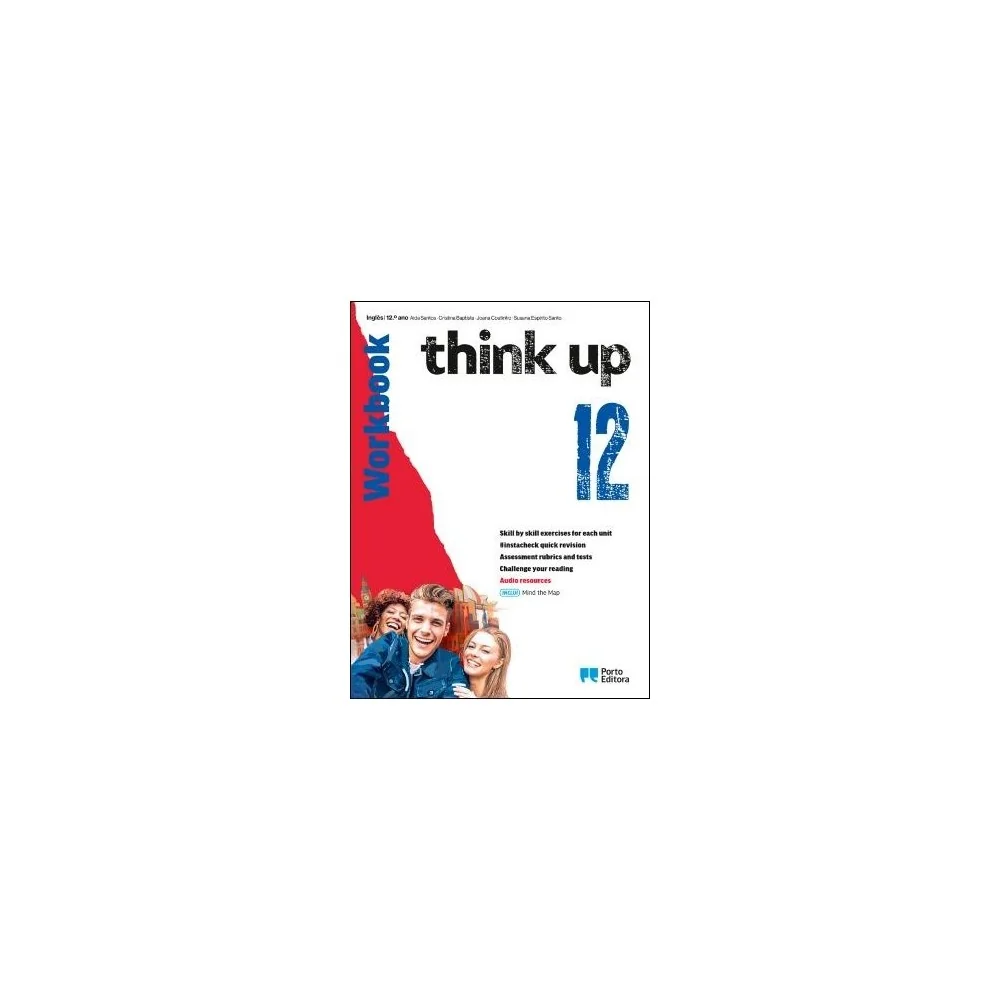 9789720404633 - think up 12 - Inglês - Workbook/Mind the Map - Caderno de Atividades
