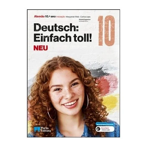 9789720406644 - Deutsch: Einfach Toll! NEU 10 - Alemão - Iniciação - Manual do Aluno