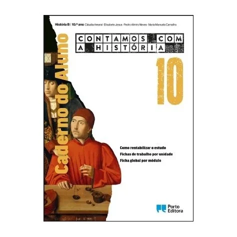 9789720412805 - Contamos com a História 10 - História B - Caderno de Atividades