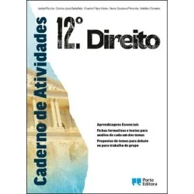 9789720413901 - 12 Direito - Caderno de Atividades