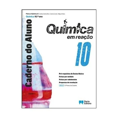 9789720423610 - Química em Reação 10 - Química A -Caderno de Atividades 9789720423610 - Química em Reação 10 - Química A -Caderno de Atividades