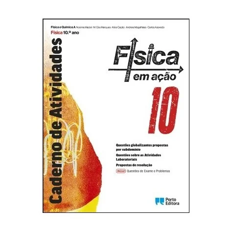 9789720423634 - Física em Ação 10 - Física A - Caderno de Atividades 9789720423634 - Física em Ação 10 - Física A - Caderno de Atividades