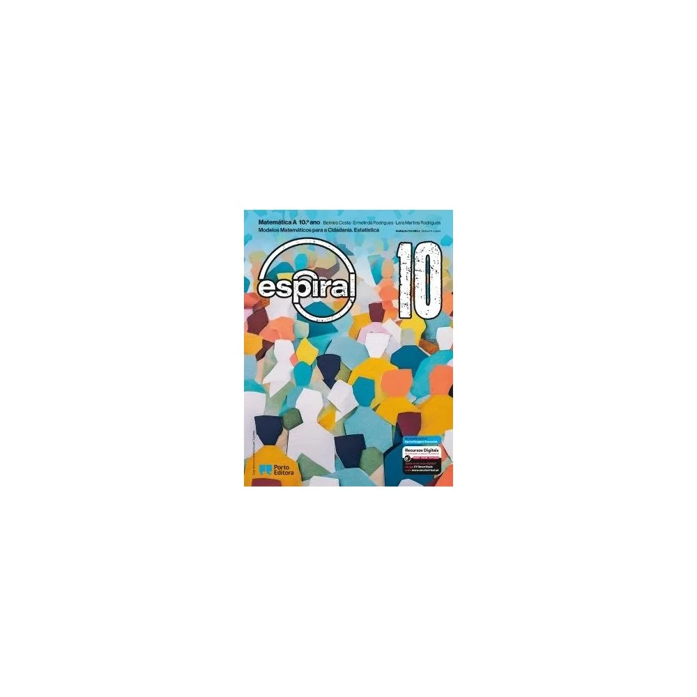 9789720425201 - Espiral 10 - Matemática A ( 3 Volumes) - Manual do Aluno