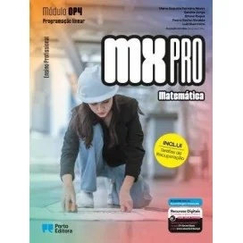 9789720443847 - MX PRO - Matemática - Módulo OP4 - Programação linear - Ensino Profissional