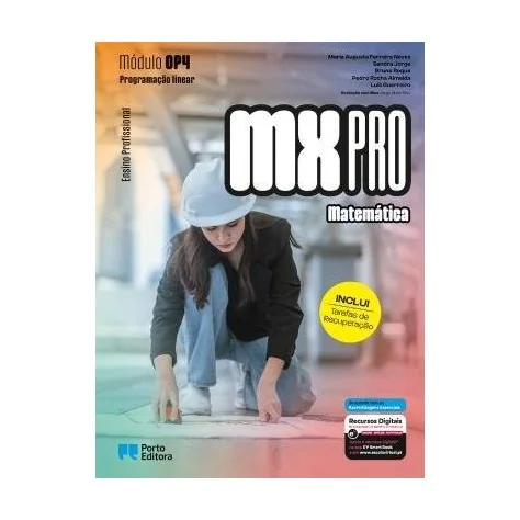 9789720443847 - MX PRO - Matemática - Módulo OP4 - Programação linear - Ensino Profissional 9789720443847 - MX PRO - Matemática - Módulo OP4 - Programação linear - Ensino Profissional