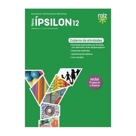 9789897443572 - Novo Ípsilon 12 - Matemática A - Caderno de Atividades 9789897443572 - Novo Ípsilon 12 - Matemática A - Caderno de Atividades