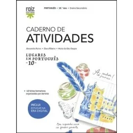 9789897444487 - Lugares em Português 10 - Caderno de Atividades