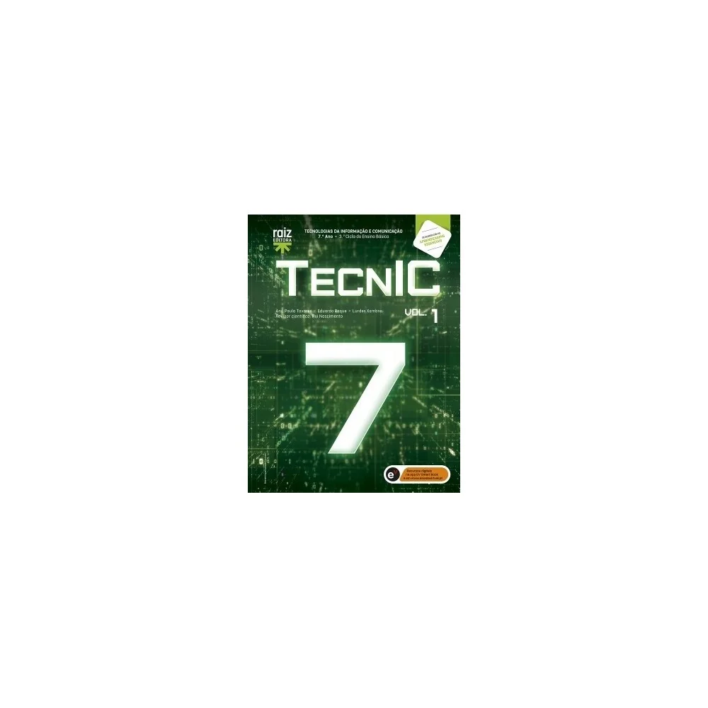 9789897444586 - TecnIC 7 - TIC - Manual do Aluno